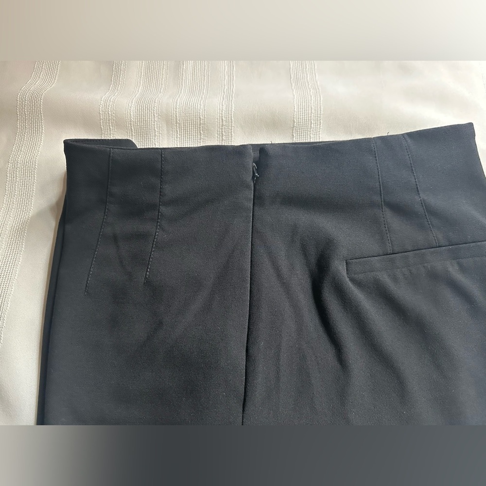 LOFT Black Wide Leg Trousers - Picture 5 of 10